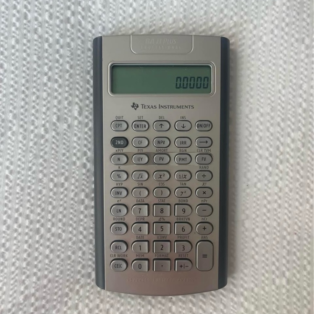Texas Instruments BA II Plus Professional Calculator
